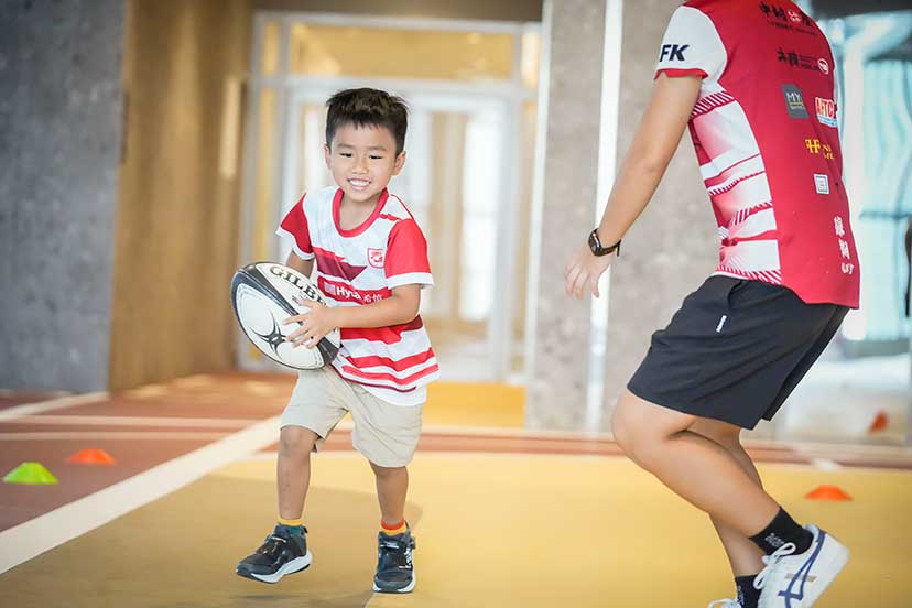 Wellness Programme in Lee Gardens - Mini Touch Rugby Programme - 撲飛 ...